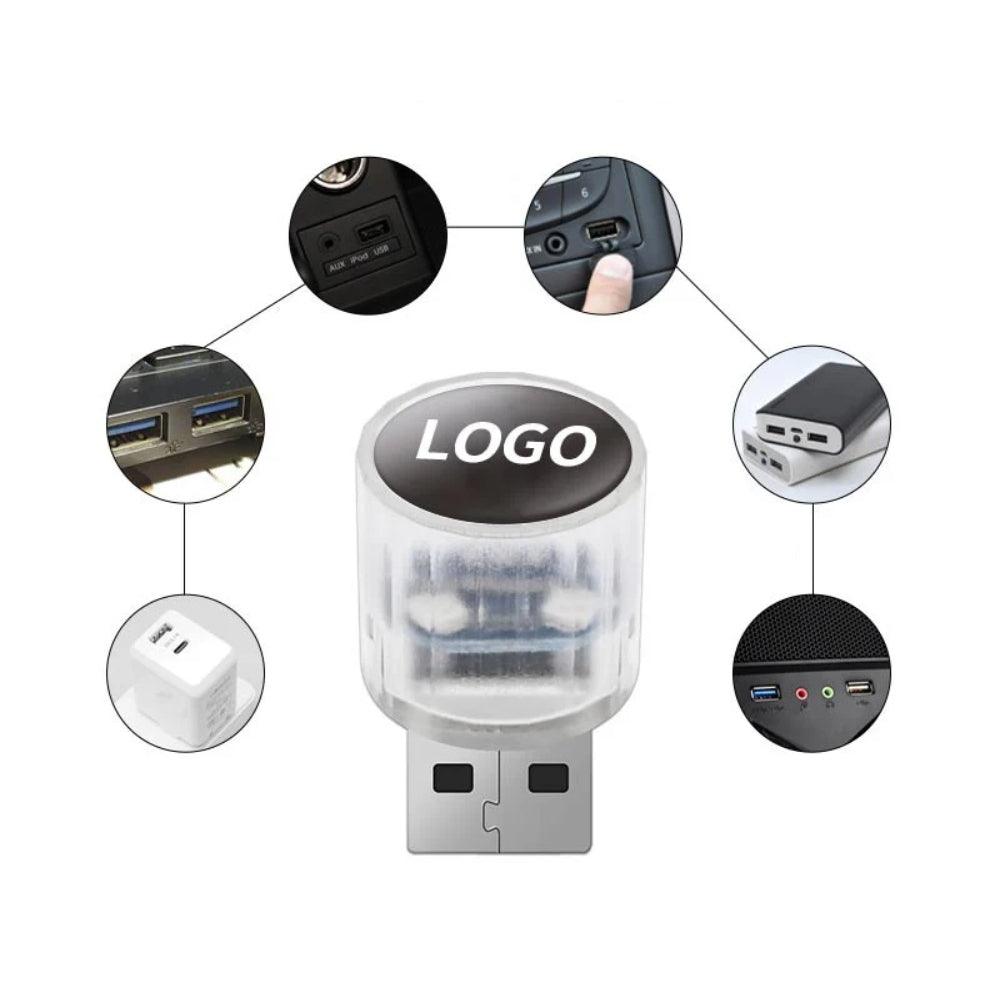 Lumină decorativă mini USB LED pentru interioarele auto