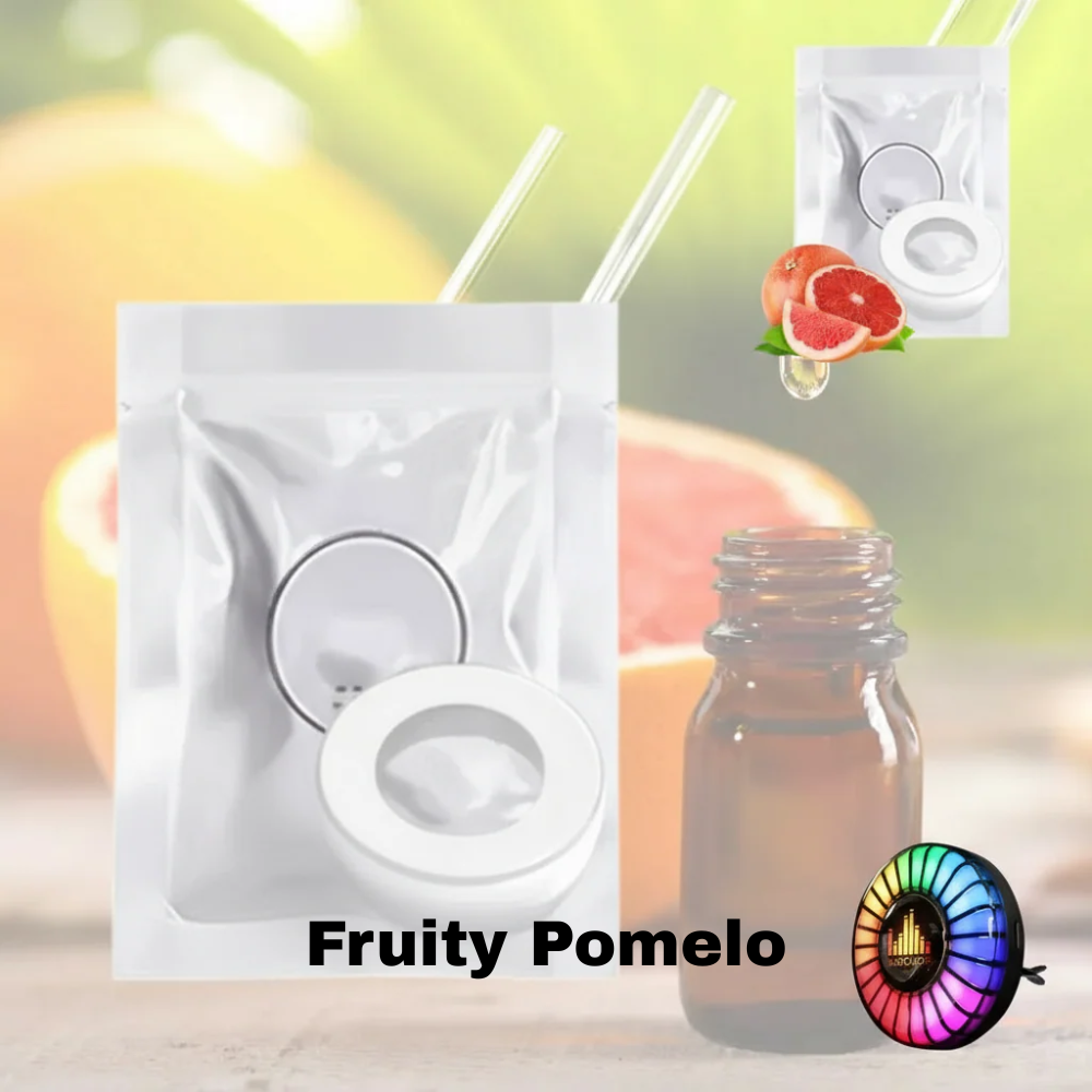 Musikalischer Rhythmus LED-Autolicht mit Logo (mit Aromadiffusor)