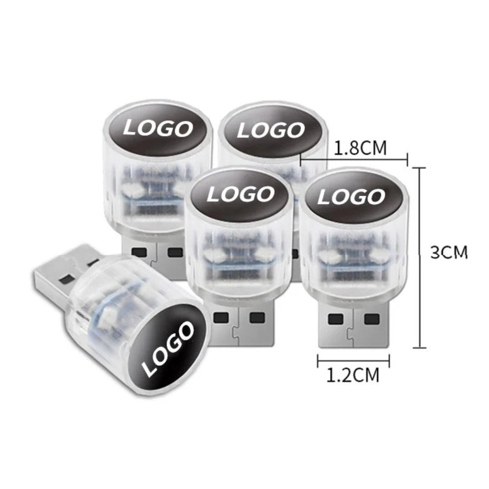 Lumină decorativă mini USB LED pentru interioarele auto