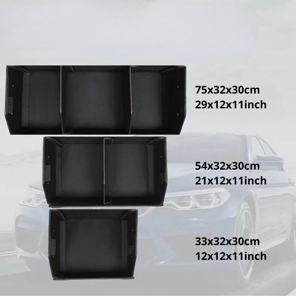 Organizador de maletero plegable de lujo