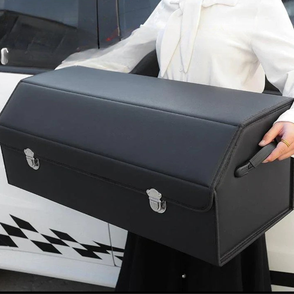 Organizador de maletero plegable de lujo